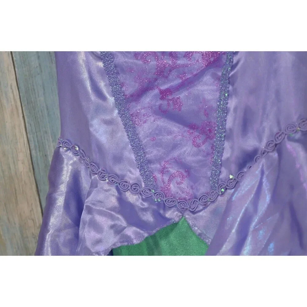 Disney Princess Ariel Halloween Costume Small (4-6) Dress Up Little Mermaid